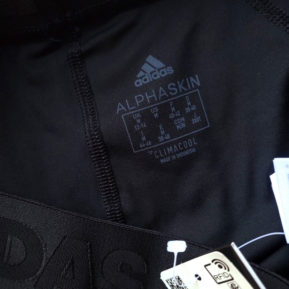 🍒NWT🍒 ADIDAS ALPHASKIN 3/4 SPORTS TIGHTS - Picture 10 of 10